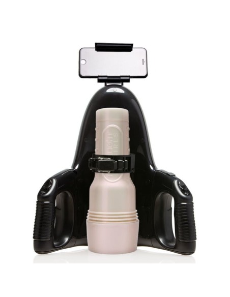 FLESHLIGHT - TURBO THRUST BLUE ICE + UNIVERSAL LAUNCH + LUBRICANTE AQUA QUALITY 50 ML