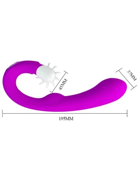 CTYPE PRETTY LOVE - MAGIC TONGUE VIBRADOR RECARGABLE CON LENGUA