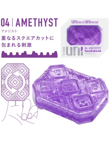 TENGA - UNI AMETHYST MASTURBADOR DEDAL