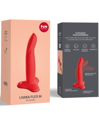 FUN FACTORY - LIMBA CONSOLADOR FLEXIBLE ROJO...