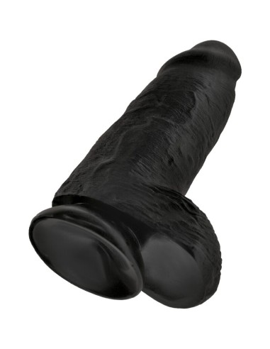 KING COCK - CHUBBY REALISTIC PENIS 23 CM BLACK