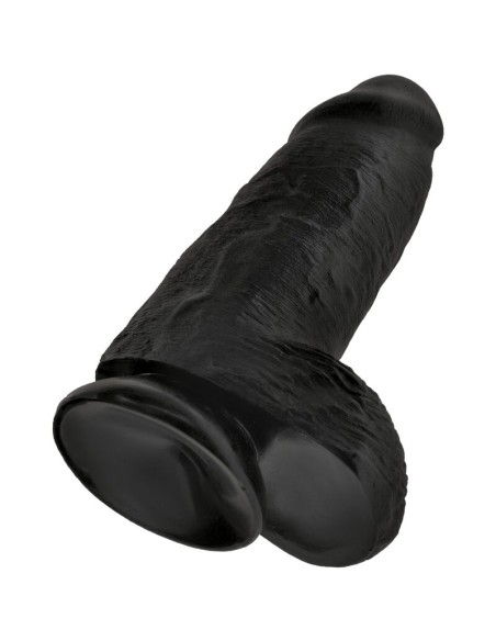 KING COCK - CHUBBY REALISTIC PENIS 23 CM BLACK