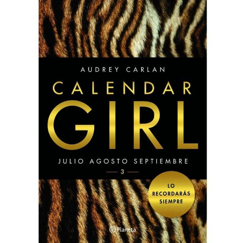 GRUPO PLANETA - CALENDAR GIRL 3  EDICION DE...
