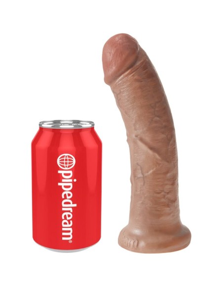 KING COCK - REALISTIC PENIS 19.5 CM CARAMEL