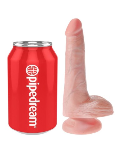 KING COCK - REALISTIC PENIS WITH BALLS 13.5 CM...