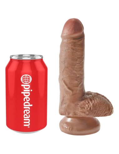 KING COCK - REALISTIC PENIS WITH BALLS 13.2 CM...