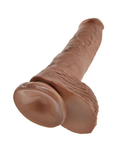 KING COCK - REALISTIC PENIS WITH BALLS 19.8 CM...