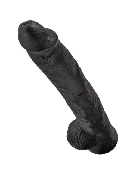 KING COCK - REALISTIC PENIS WITH BALLS 30.5 CM BLACK