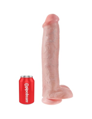 KING COCK - PENE REALISTICO CON TESTICULOS 34.2...