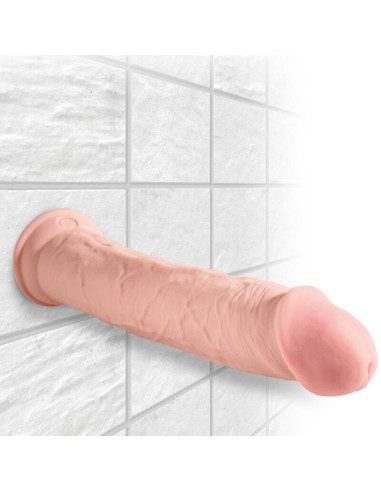 KING COCK - PENE REALÍSTICO 3D 26 CM NATURAL