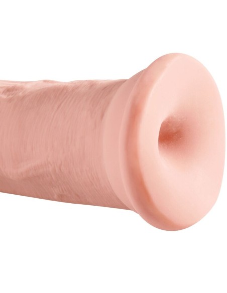 KING COCK - PENE REALÍSTICO 3D 26 CM NATURAL