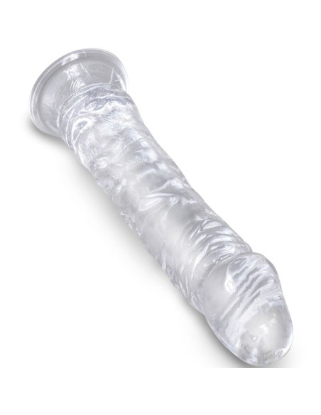 KING COCK - CLEAR REALISTIC PENIS 19.7 CM TRANSPARENT