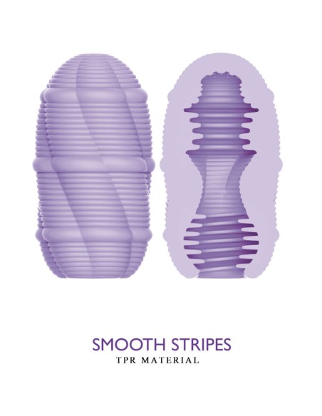 PRETTY LOVE - SMOOTH STRIPES CUPID MASTURBATOR EGG