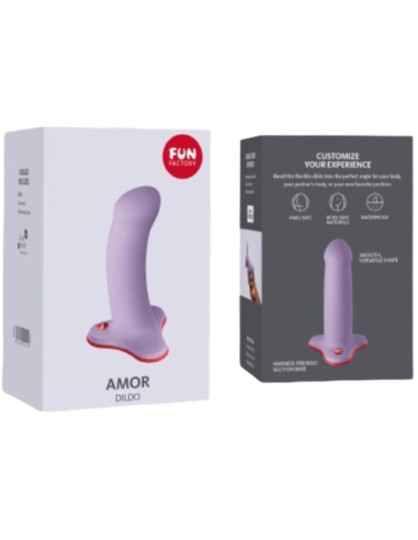 FUN FACTORY - AMOR DILDO PRINCIPIANTES LILA