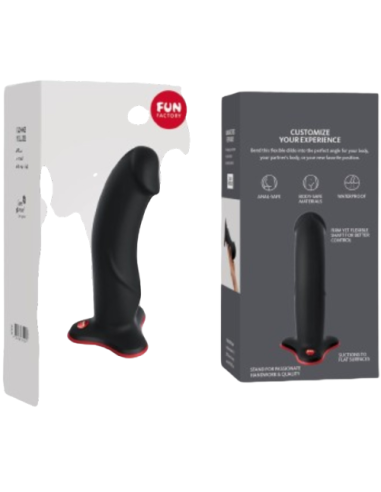 FUN FACTORY - THE BOSS DILDO REALISTICO NEGRO