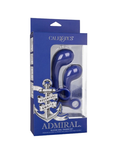 CALEXOTICS - ADMIRAL SET 2 PLUG ANAL AZUL