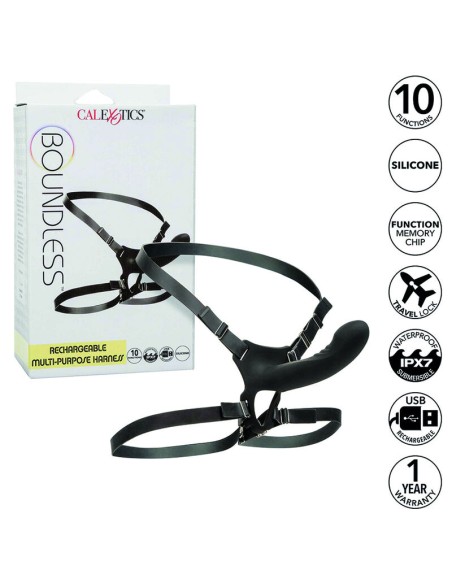 CALEXOTICS - BOUNDLESS RECHARGABLE MULTI-PORPUSE ARNESS