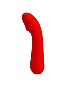 PRETTY LOVE - CETUS RECHARGEABLE VIBRATOR RED 2