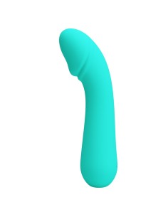 PRETTY LOVE - CETUS RECHARGEABLE VIBRATOR AQUA GREEN 2