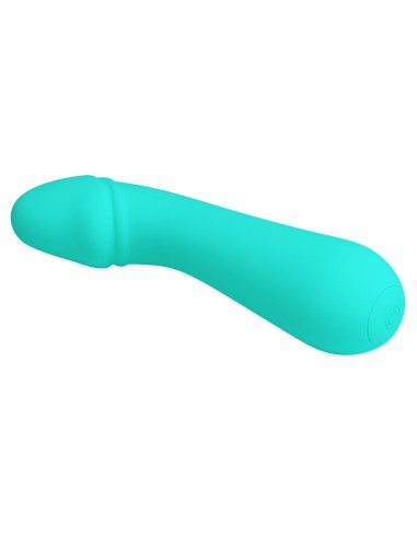PRETTY LOVE - CETUS RECHARGEABLE VIBRATOR AQUA...