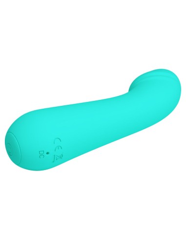 PRETTY LOVE - CETUS RECHARGEABLE VIBRATOR AQUA...