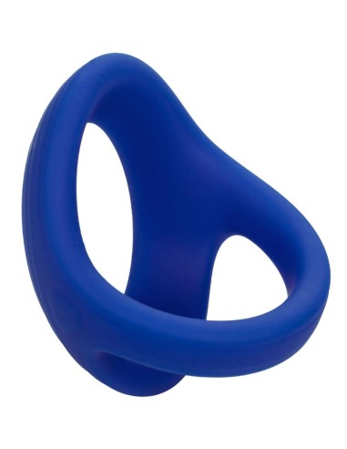 CALEXOTICS - ADMIRAL COCK BALL DUAL RING BLUE
