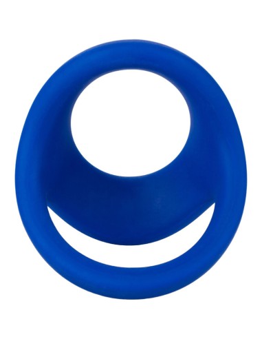 CALEXOTICS - ADMIRAL COCK BALL DUAL RING BLUE