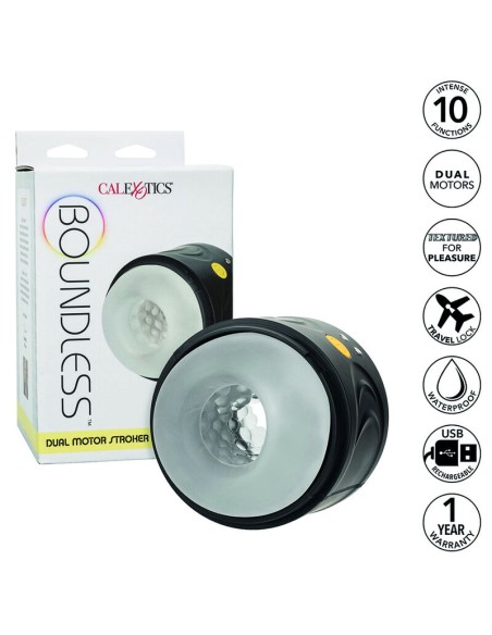 CALEXOTICS - BOUNDLESS MASTURBADOR DOBLE MOTOR