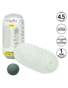 CALEXOTICS - BOUNDLESS REVERSIBLE SQUISHY BALL STROKE YELLOW