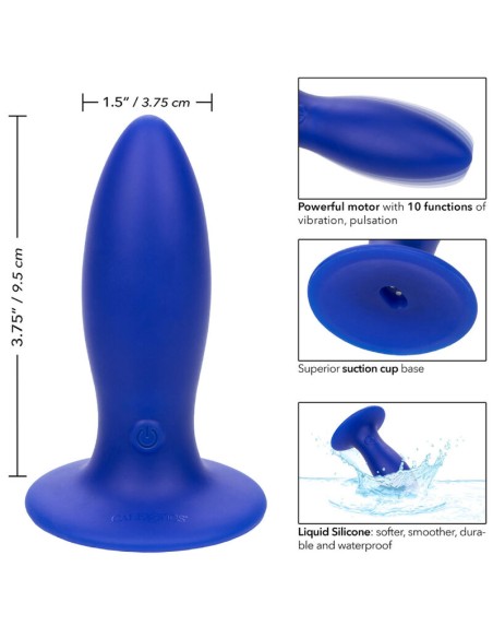 CALEXOTICS - ADMIRAL TORPEDO PLUG ANAL VIBRADOR AZUL