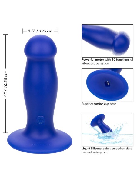 CALEXOTICS - ADMIRAL FIRST MATE PLUG ANAL VIBRADOR AZUL