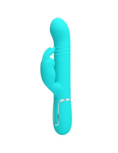 PRETTY LOVE - COALE RABBIT VIBRATOR PEARLS AQUA...