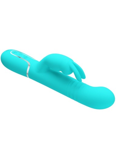 PRETTY LOVE - COALE RABBIT VIBRATOR PEARLS AQUA...