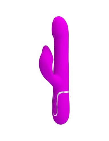 PRETTY LOVE - RABBIT VIBRATOR PEARLS VIOLET