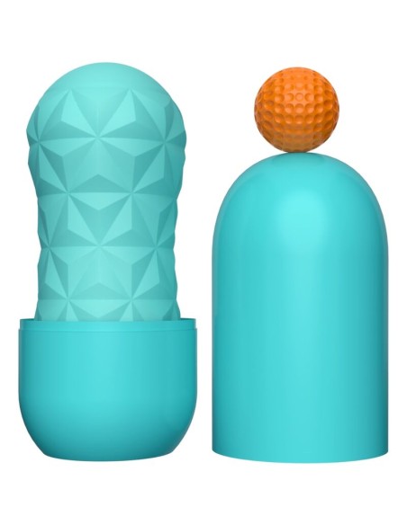 PRETTY LOVE - VICTORIA CASPAR MASTURBATOR AQUA GREEN