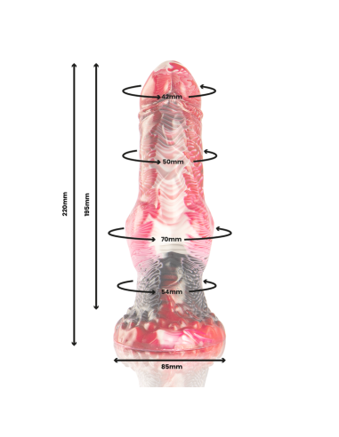 EPIC - HELIOS DILDO WITH TESTICLES HEAT AND...