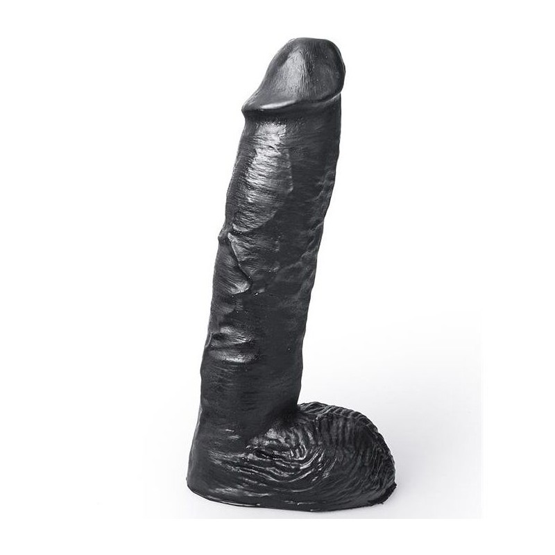 HUNG SYSTEM - REALISTIC DILDO BLACK COLOR...
