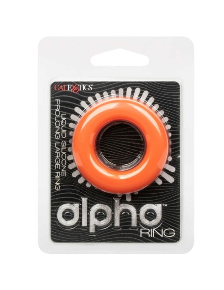 CALEXOTICS - ALPHA PROLONG LARGE RING ORANGE