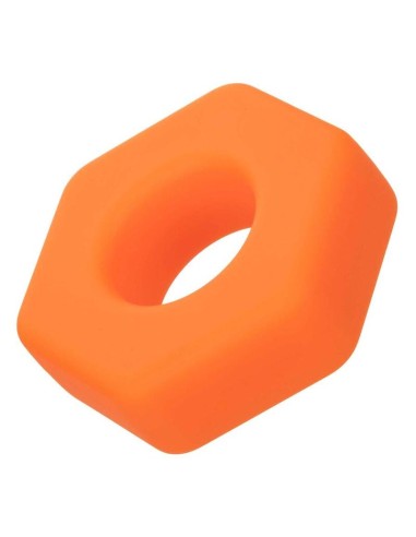 CALEXOTICS - ALPHA PROLONG SEXAGON RING ORANGE