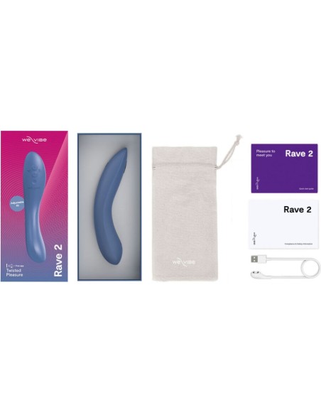 WE-VIBE - RAVE 2 VIBRADOR PUNTO G AZUL