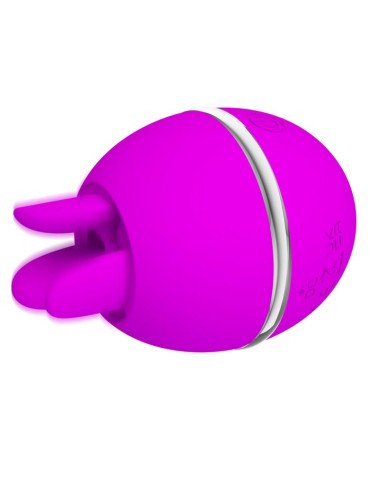 PRETTY LOVE - GEMINI BALL PURPLE ROUND SILICONE...