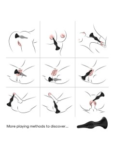 ARMONY - VIBRATOR  ANAL PLUG REMOTE CONTROL BLACK 2