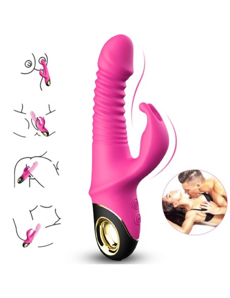 ARMONY - ZING DILDO VIBRATOR RABBIT FUCHSIA