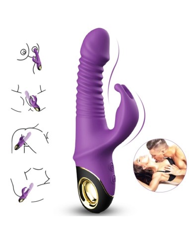 ARMONY - ZING DILDO VIBRATOR RABBIT PURPLE
