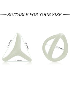 ARMONY - TRESOR DOUBLE SILICONE RING LUMINOUS 2