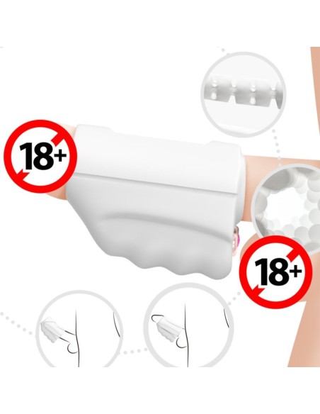 ARMONY - MASTER MASTURBATOR  VIBRADOR BLANCO