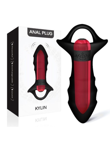 ARMONY - KYLIN FINGER VIBRATOR  ANAL PLUG REMOTE CONTROL BLACK