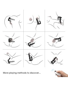 ARMONY - MANFUN VIBRATOR  STIMULATOR ANAL PLUG REMOTE... 2
