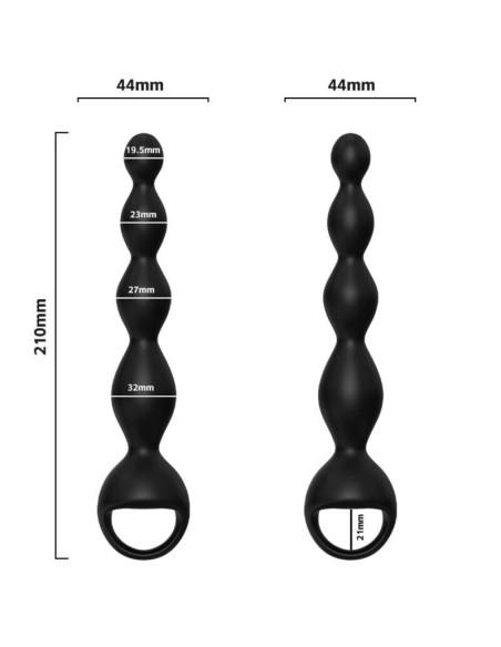 ARMONY - VIBRATOR FINGER ANAL PLUG BLACK