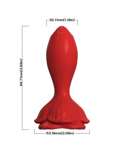 ARMONY - PINK VIBRATOR  ANAL PLUG SMALL REMOTE CONTROL RED 2